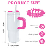 14oz Baby Tumblers Stanleys Quencher Tumblers with Handle Kids Tumblers for Sublimation_CNPNY