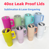 Arrived USA_40oz Macaron Colored Blank Sublimation Flip Straw Tumblers with Leak Proof lids_USPNY