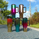 40oz Blank Sublimation Mirror Finish Quencher Tumblers with Removable handle_CNPNY