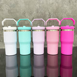 20oz Macaron Colors Matte Sublimation School Water Bottle Kids tumblers_CNPNY