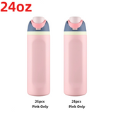 Presale USA_ 24oz Owala Stye Powder Coat Water Bottles 25pcs For Laser Engraving_USPNY