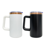 RTS USA_20oz Copper Plate Powder Coat Coffee Mugs with Removable Handle 20pcs For Laser Engraving_USPNY