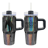RTS USA_14oz Midnight Glitz Black Mirror Holographic Shimmer Quencher Tumblers for Laser Engraving_USPNY