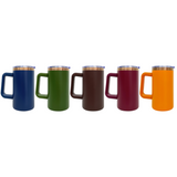 RTS USA_20oz Copper Plate Powder Coat Coffee Mugs with Removable Handle 20pcs For Laser Engraving_USPNY