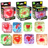 💕💋🌹60pcs Valentine's Day Ice Cube Squishy Toys Heart/Lip Rose Nice Cube Squishy Squeeze Fidget Toy_CNPNY