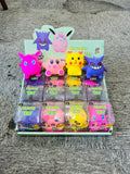 72pcs Pokeman & Kirby Carton Animal Crunchy Squishy Toys ASMR Crunchy Squeeze Fidget Toy_CNPNY