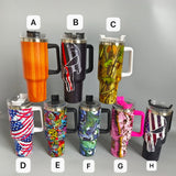 40oz H1.0 Printed  quencher tumblers Multiple Designs Optional _CNPNY