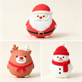 🎅🦌❄️24pcs Jumbo Soft Christmas Squishy Toys Jumbo Santa/Snowman/Reindeer Stress Relief Fidget Toys_CNPNY