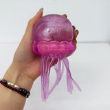 Presale USA_36pcs NeeDoh 8*15cm Jumbo Size Jellyfish Squishy Toys Slow Rising Squeeze Decompression Jelly Fish Squishy Toys_USPNY