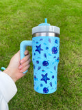 RTS USA_20oz 3D Cute Design Printed H2.0 20oz Water Tumblers with Handle 20pcs-USPNY