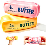 Presale USA_72pcs 13*4cm 4oz Crunchy Butter Squishy Toys Slow Rising Squeeze Fidget Toy_USPNY