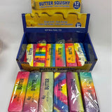 72pcs of Butter Slow Rising SquishyPU Materia Fidget Toy for Office or Party Favor_CNPNY