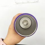 Presale USA_💜🖤16oz Purple Black Blank Sublimation Stainless Steel Can Tumblers 25pcs_USPNY