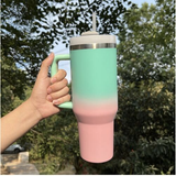 40oz H2.0 Ombre Painted Tumblers with Handle 40oz Quencher Tumbler_CNPNY