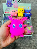 72pcs Pokeman & Kirby Carton Animal Crunchy Squishy Toys ASMR Crunchy Squeeze Fidget Toy_CNPNY