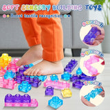 RTS USA_40pcs 28 Sets of Jelly Blox Same Style Soft Jelly Building Blocks for Toddlers Kids_USPNY