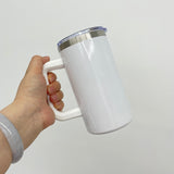 RTS USA_20oz White Sublimation Mugs With Removable Plastic Handle 20pcs_USPNY