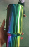 30oz/40oz 🌈Rainbow Plated Tumblers powder coat H2.0 Quencher Tumbler_CNPNY