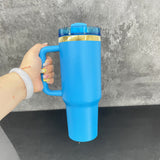 RTS USA_40oz Mirror Gold underneath Christmas Colors Powder Coat Quencher Tumblers For Laser Engraving_USPNY