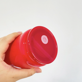 RTS USA_16oz Christmas Colors Pack Sublimation Glass Can With PP Lids 50pcs_USPNY