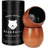 350ml Wood Whiskey Cup Charred Oak Whiskey Glass Bourbon-Whiskey Cups 50pcs for Laser Engraving