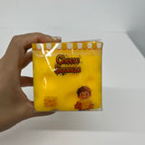 72pcs 7.5cm Small Size Cheese Squishy Stress Relief Original Sensory Food Squishy Stress Relief Fidget Toy_CNPNY