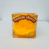 RTS USA_24pcs 11cm Cheese Squishy Stress Relief Original Sensory Food Squishy Stress Relief Fidget Toy_USPNY