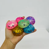 Presale USA_72 Sets 5.5cm Maltose Mini Dumpling Sets Mini Sugar Dumpling Squishy Maltose Glitter Dumpling Squishy Sensory Fidget Squeeze Toy_USPNY