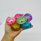 Presale USA_72 Sets 5.5cm Maltose Mini Dumpling Sets Mini Sugar Dumpling Squishy Maltose Glitter Dumpling Squishy Sensory Fidget Squeeze Toy_USPNY