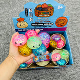Presale USA_72 Sets 5.5cm Maltose Mini Dumpling Sets Mini Sugar Dumpling Squishy Maltose Glitter Dumpling Squishy Sensory Fidget Squeeze Toy_USPNY