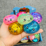 Presale USA_72 Sets 5.5cm Maltose Mini Dumpling Sets Mini Sugar Dumpling Squishy Maltose Glitter Dumpling Squishy Sensory Fidget Squeeze Toy_USPNY