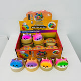 Presale USA_72pcs 8.5cm Unicorn Shaped Dumpling Squishies Toys Stress Relief Squishy Toys with Steamer_USPNY