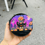 👁🎃💚72pcs Halloween Designs Glow in Dark Sugar Dumpling Squishy Toys Sets Maltose Slow Rebound Squish Adults Fidget Toys_CNPNY