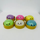 Presale USA_72pcs 8.5cm Beads Glitter Dumpling Squishy Toys Gel-Filled Squishy Toys with Beads Sparkling Stress Relief Sensory_USPNY