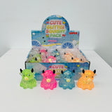 72pcs Glitter Highland Cow Squishy Fidget Toy Maltose Slow Rising Highland Cow Squishies_CNPNY