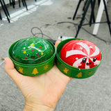72pcs Christmas Glitter Dumpling Squishy Toys Christmas Snowman Dumpling Squeeze Toy with Steamer_CNPNY