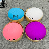 Presale USA_8pcs Jumbo 25cm Soft Sensory Giant Dumpling Squishy Steamed Bun Stress Relief Fidget Toy with Mystery Blind Box for Kids_USPNY