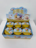 72pcs Pack 8.5cm New Color Soft Realistic Steamed Bun Glitter Dumpling Squishies Toys Stress Relief Squishy Toys with Steamer_CNPNY