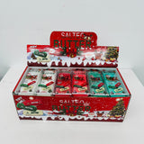 72pcs 13*4cm Christmas Design 4oz Crunchy Butter Squishy Toys Slow Rising Squeeze Fidget Toy_CNPNY