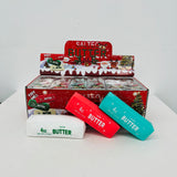72pcs 13*4cm Christmas Design 4oz Crunchy Butter Squishy Toys Slow Rising Squeeze Fidget Toy_CNPNY