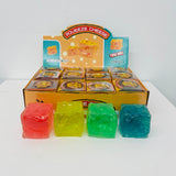 Presale USA_48pcs 6cm Vaseline No Rebound Cheese Squishy Toys Stress Balls Squeeze Fidget Toy_USPNY
