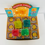 Presale USA_48pcs 6cm Vaseline No Rebound Cheese Squishy Toys Stress Balls Squeeze Fidget Toy_USPNY