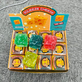 Presale USA_48pcs 6cm Vaseline No Rebound Cheese Squishy Toys Stress Balls Squeeze Fidget Toy_USPNY