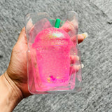 72pcs Blank Glitter Boba Tea Shapes Squishy Toys Fidget Toys for Kids Youth Adult_CNPNY
