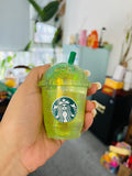 Presale USA_72pcs NeeDoh Starbucks Co-Branded Glitter Boba Tea Shapes Squishy Toys Fidget Toys for Kids Youth Adult_USPNY