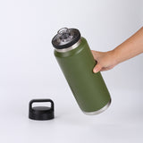 18oz/26oz/36oz Yeti-style Powder Coated Stainless Steel Water Bottles for Laser Engraving_CNPNY