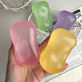 60pcs Coconut Oil Soap Squishy Toys Clear Jelly Colors MoldableVaseline Filled  Sensory Fidget Toys_CNPNY
