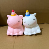 🦄🎀24pcs Jumbo Unicorn Squishy Toy TPR Soft Stress Relief Squish Adults Fidget Toys_CNPNY