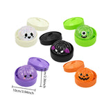 😈💚60pcs Halloween Design Glitter Dumpling Squishy Toys Sparkling Stress Relief Sensory Toys_CNPNY