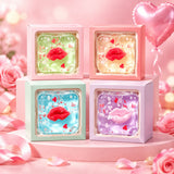 💕💋🌹60pcs Valentine's Day Ice Cube Squishy Toys Heart/Lip Rose Nice Cube Squishy Squeeze Fidget Toy_CNPNY